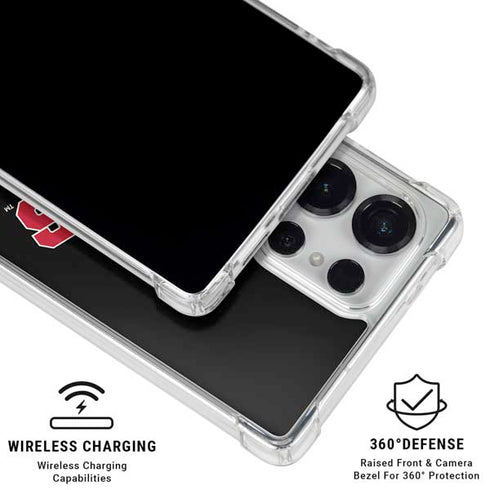 University of Utah Utes Logo Galaxy S25 Ultra Clear Case